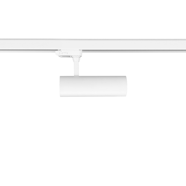 Reflektor SUMBA 20W LED biały to nowoczesne oświetlenie 3-fazowe z regulacją barwy światła 2700K–4000K. Idealny do sklepów i biur. Wydajny (do 2060 lm), solidny (aluminium), kąt świecenia 36°, gwarancja 5 lat, montaż na szynoprzewód