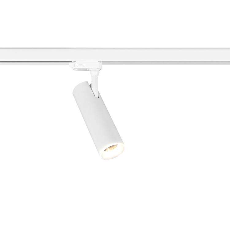 Reflektor SUMBA 35W LED biały to nowoczesne oświetlenie 3-fazowe z regulacją barwy światła 2700K–4000K. Idealny do sklepów i biur. Wydajny (do 3720 lm), solidny (aluminium), kąt świecenia 36°, gwarancja 5 lat, montaż na szynoprzewód