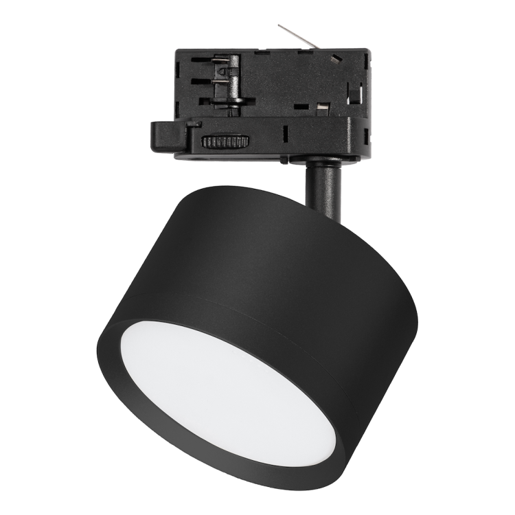 Oprawa Cyklop Track Czarny 3 obwodowy do szynoprzewodu. 1xGX53 Milagro ML2130.