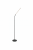 Lampa podłogowa MESO 8W LED 170 cm to nowoczesne oświetlenie z regulacją barwy światła (2700K/4000K/6500K). Czarna, smukła konstrukcja idealnie pasuje do salonu, gabinetu lub biura. Kąt świecenia 120°, strumień świetlny 300 lm, włącznik z przyciskiem