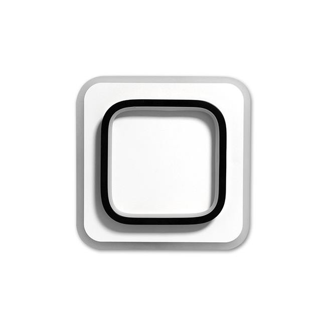 Plafon FALCON 35W LED czarny mat z białym kloszem to eleganckie oświetlenie z pilotem, ściemnianiem 1%-100% i regulacją barwy 3000K–6500K.