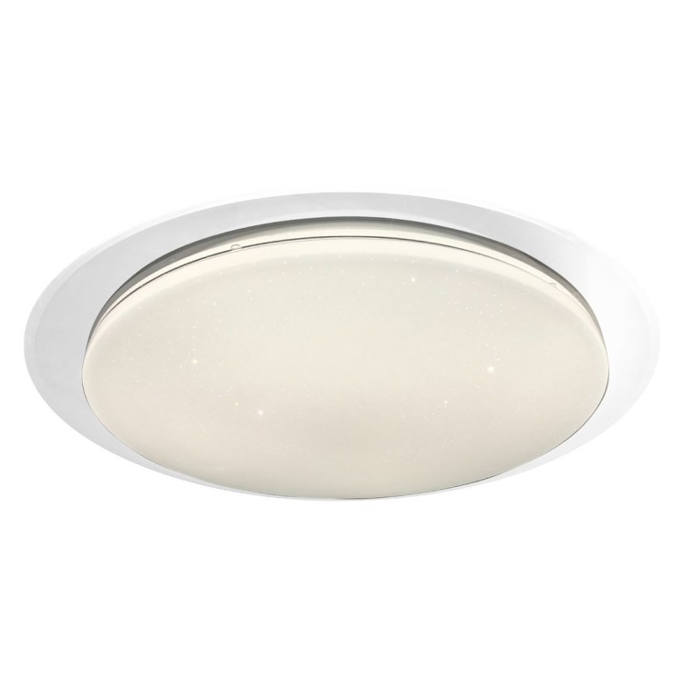 Plafon SONIC ML6409 24W LED 45 cm marki Milagro to nowoczesne oświetlenie z funkcją CCT i pilotem. Generuje aż 1920 lm, dzięki czemu idealnie rozświetla duże wnętrza. Smukły, biały design doskonale pasuje do salonu, biura, jadalni czy holu