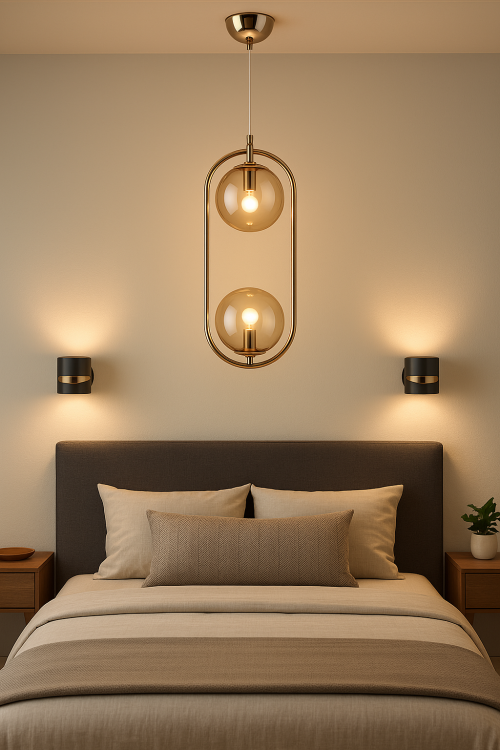 Lampa sufitowa OVAL DUAL GOLD 2xE14 Alfa 62250 to eleganckie oświetlenie w złotym kolorze, wykonane z metalu i szkła. Dwie szklane kule nadają wnętrzu nowoczesny styl glamour. Idealna do salonu, sypialni czy jadalni. Gwarancja producenta 2 lata