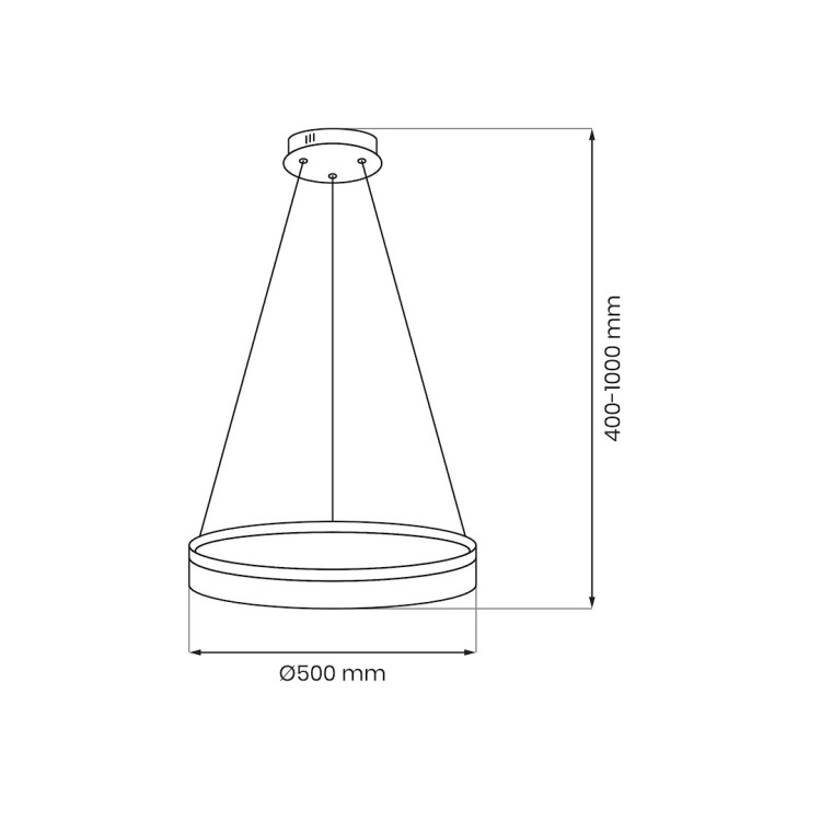 Lampa sufitowa GALA SILVER 25W LED Milagro ML2242 to nowoczesny model z pierścieniem o średnicy 50 cm. Moc 2000 lm i neutralna barwa 4000K zapewniają jasne, komfortowe światło. Eleganckie srebrne wykończenie nadaje wnętrzu stylu i luksusu.