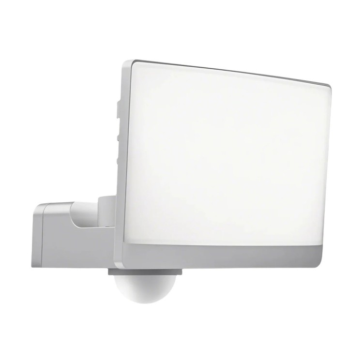 Naświetlacz LED 30W Milagro ML2112 w białym kolorze z czujnikiem ruchu PIR. Moc 2000 lm i neutralna barwa 4000K zapewniają jasne, równomierne światło. Obudowa ABS + PC, szczelność IP54. Idealny na elewację, podjazd, taras i do ogrodu