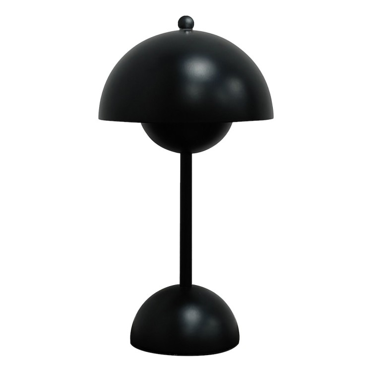 Lampka nocna COSTA Black ML2271 Milagro łączy styl retro z nowoczesnością. Posiada wbudowany akumulator USB-C, dotykowy włącznik, regulację barwy światła 3000K–6000K i ściemnianie. Idealna do sypialni, biura, restauracji czy hotelu