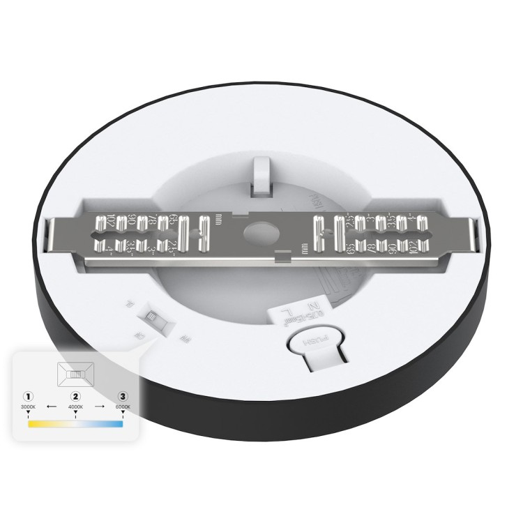 Plafon EVORA ML1786 Milagro 6W LED biały 14 cm to nowoczesna lampa sufitowa z regulacją barwy światła 3000K/4000K/6500K. Zapewnia równomierne oświetlenie, jest lekka, łatwa w montażu i energooszczędna – idealna do korytarza, kuchni, biura czy salonu
