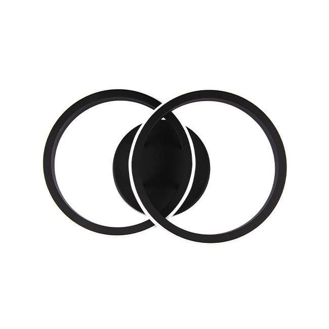 Nowoczesna lampa LED sufitowa 13W czarna, 280x180x90 mm. Źródło światła LED SMD 2835, barwa neutralna 4000K, wydajność 110 lm/W. Trwała konstrukcja z aluminium i stali, kąt świecenia 180°. Idealna do biur, korytarzy i pomieszczeń użytkowych.