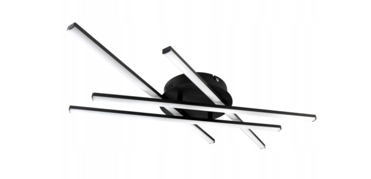 Plafon sufitowy LED Grando 34W czarny o średnicy 700 mm. Barwa światła 4000K i jasność 2040 lm zapewniają komfortowe oświetlenie. Elegancki design i solidne materiały czynią go doskonałym wyborem do wnętrz nowoczesnych.