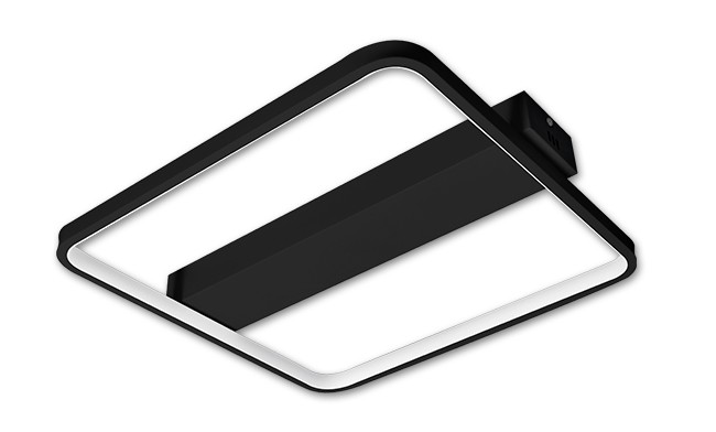 Nowoczesny plafon LED Centauri 40W czarny z pilotem – 310 diod LED SMD, regulacja CCT 3000–6500K, ściemnianie, wysoka jasność. Idealny do salonu, biura i jadalni. Styl i wygoda w jednym.