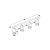 Plafon reflektorowy PIPE Ring 4xGU10 czarny Milagro ML2073 łączy minimalistyczny wygląd z możliwością regulacji światła. Cztery cylindryczne oprawy pozwalają oświetlić kilka stref wnętrza. Żarówki GU10 nie znajdują się w zestawie.