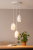 Designerska lampa HARLEY Italux w bieli. Model MDM-3480/3A W z trzema źródłami światła E27 40W. Metalowa konstrukcja, regulacja wysokości do 120 cm. Stylowe oświetlenie do salonu, kuchni i sypialni.