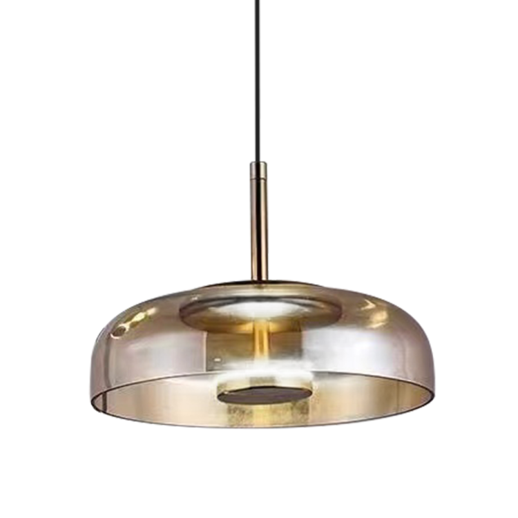 VETRO to stylowa kolekcja lamp o minimalistycznym designie. Szklany klosz w kolorze bursztynowym lub transparentnym nadaje wnętrzu wyjątkowego charakteru. Energooszczędne źródło LED 6W i regulowana wysokość.