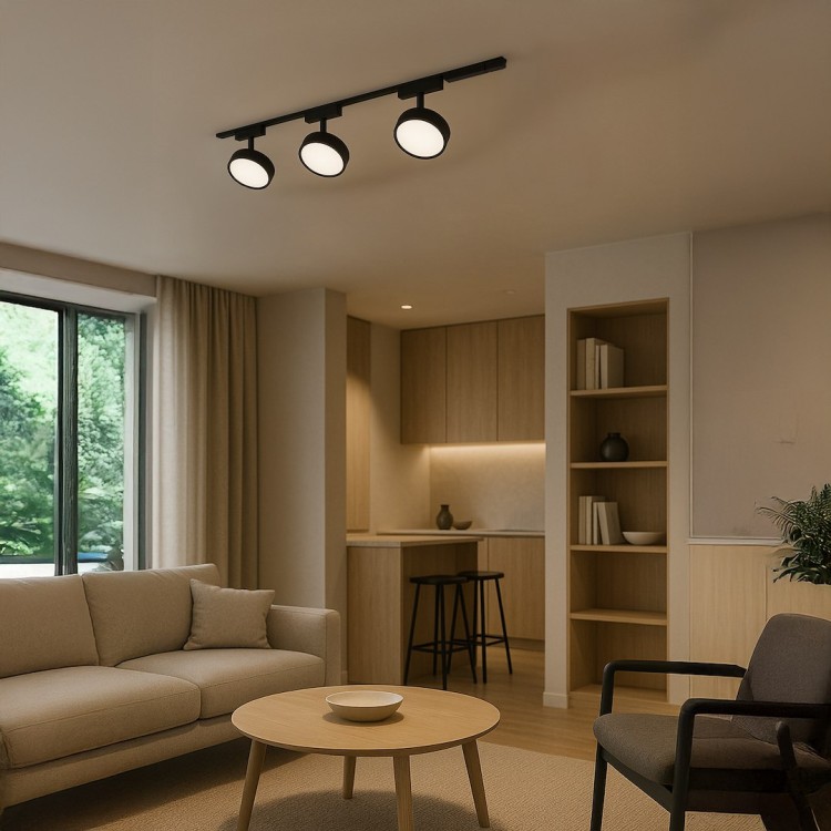 Oprawa magnetyczna Slim Magnetic Track LED 9W z barwą 3000K–6000K to doskonały wybór do wnętrz nowoczesnych. Montaż na magnes ułatwia zmianę aranżacji.