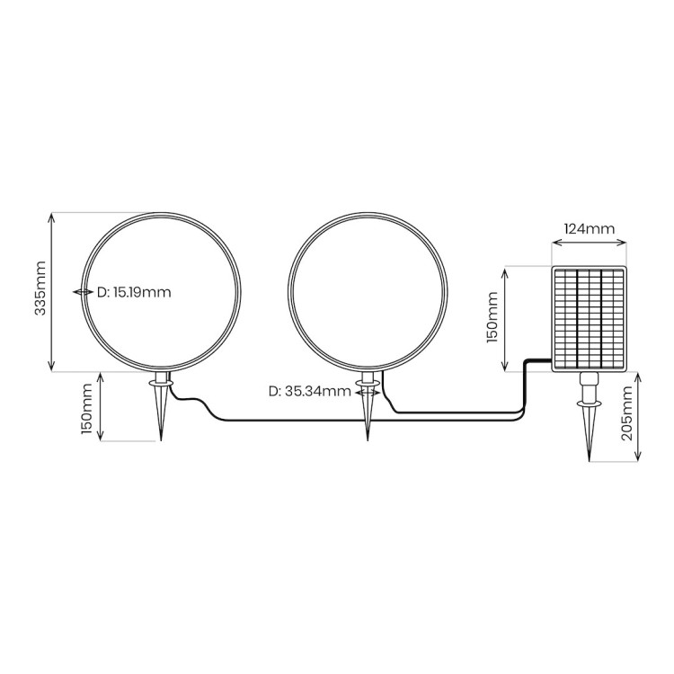 RINGS to nowoczesna lampa solarna LED, która wprowadzi wyjątkowy klimat do Twojego ogrodu. Minimalistyczny design, ciepłe światło i zasilanie solarne bez kabli.