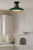 Lampa sufitowa FELIX 1xE27 w kolorze zielonym ze złotym wnętrzem to połączenie stylu i elegancji. Idealna do salonu, jadalni lub kuchni, zapewnia przyjemne, ciepłe światło.