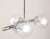 Stylowa lampa sufitowa OTIS 3xE27 chrom – połączenie szkła i metalu w ponadczasowej, eleganckiej formie