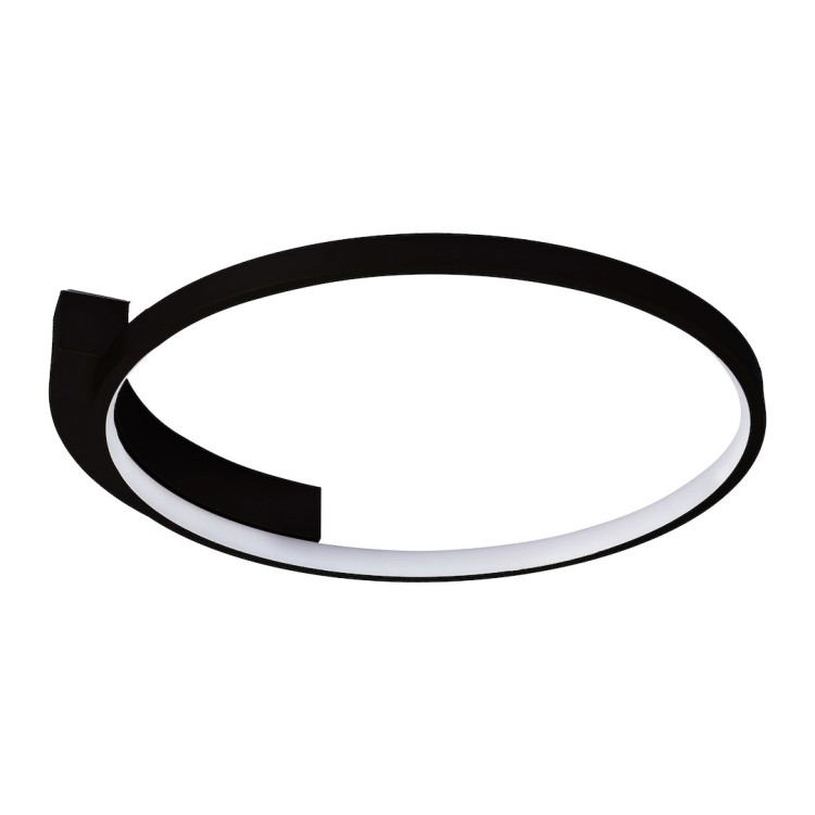 Lampa sufitowa LUNA 18W LED 4000K w czarnym kolorze to doskonały wybór do wnętrz modern i minimalistycznych. Zapewnia komfortowe światło i elegancki, ponadczasowy wygląd.