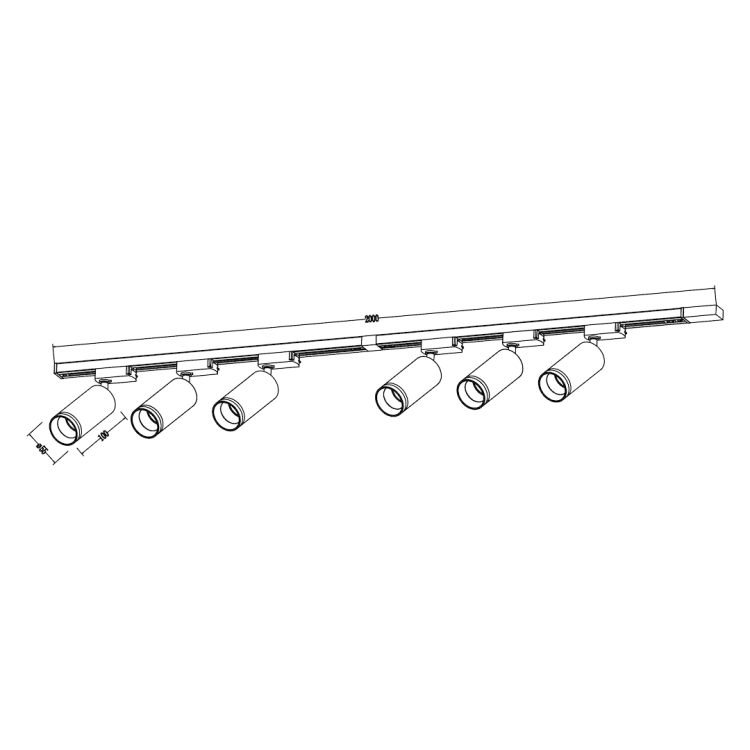 Zestaw Pipe Ring Track biały 6xGU10 to funkcjonalne oświetlenie szynowe o długości 2m. Minimalistyczny design i regulacja światła sprawiają, że idealnie pasuje do nowoczesnych wnętrz. Doskonały do salonu, kuchni i biura.