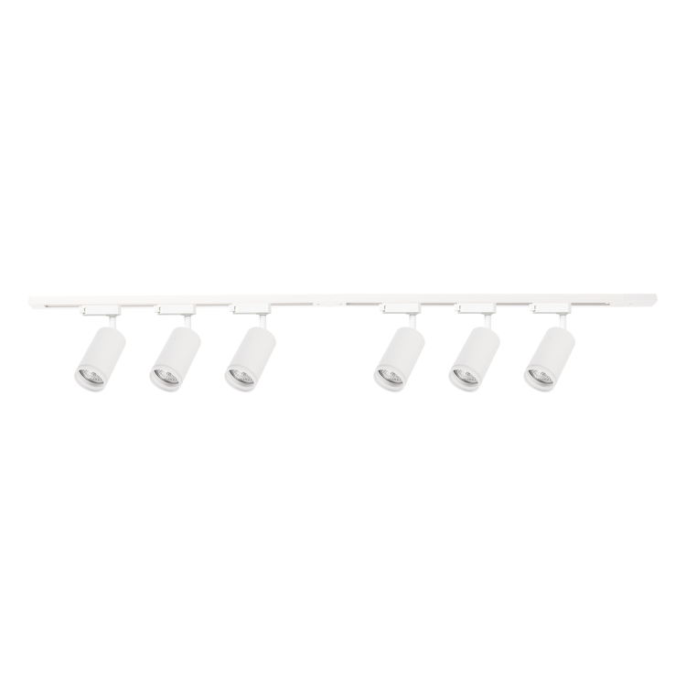 Zestaw Pipe Ring Track biały 6xGU10 to funkcjonalne oświetlenie szynowe o długości 2m. Minimalistyczny design i regulacja światła sprawiają, że idealnie pasuje do nowoczesnych wnętrz. Doskonały do salonu, kuchni i biura.