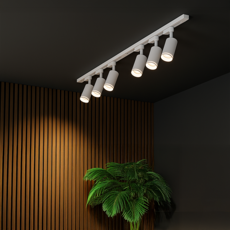 Zestaw Pipe Ring Track biały 6xGU10 to funkcjonalne oświetlenie szynowe o długości 2m. Minimalistyczny design i regulacja światła sprawiają, że idealnie pasuje do nowoczesnych wnętrz. Doskonały do salonu, kuchni i biura.