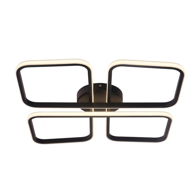 Plafon LED 48,5 cm o mocy 40W to stylowe, energooszczędne oświetlenie do domu. Neutralne światło 4000K, szeroki kąt świecenia i designerska forma sprawiają, że świetnie prezentuje się w salonie i sypialni.