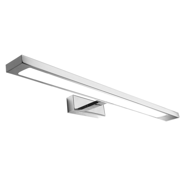 Kinkiet KLIMT 60 cm to elegancka lampa w kolorze srebrnym z LED 12W. Zmienna barwa światła, wysoka trwałość i IP44 sprawdzają się nad lustrem w łazience, w salonie lub korytarzu.