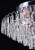 Lampa sufitowa MONACO w chromie z sześcioma źródłami E27 zapewnia mocne, efektowne światło. Idealna do wnętrz glamour i przestrzeni reprezentacyjnych.