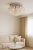 Lampa sufitowa MONACO w chromie z sześcioma źródłami E27 zapewnia mocne, efektowne światło. Idealna do wnętrz glamour i przestrzeni reprezentacyjnych.