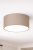 Minimalistyczna lampa sufitowa DIXIE MLP2478 w kolorze kaszmir taupe to plafon idealny do niskich pomieszczeń. Oprawa GX53, metalowa konstrukcja i nowoczesny styl