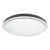 Plafon ML2052 to większy wariant nowoczesnej lampy sufitowej o średnicy 390 mm. Minimalistyczny kształt oraz kontrast bieli i czerni sprawiają, że doskonale pasuje do salonu, kuchni i biura. Trzy oprawki E27 zapewniają mocne, równomierne światło.