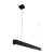 Minimalistyczna lampa wisząca LED 114 cm w czarnym macie. Aluminiowa konstrukcja, zintegrowany LED Tridonic 35W i jasność 3200 lm czynią ją idealnym rozwiązaniem do nowoczesnych biur i przestrzeni roboczych.