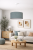 Wisząca lampa PASTELL Duolla 81358 w kolorze miętowym wprowadza do wnętrza świeżość i lekkość. Abażur z tkaniny Soro o średnicy 45 cm pięknie rozprasza światło i podkreśla nowoczesną aranżację