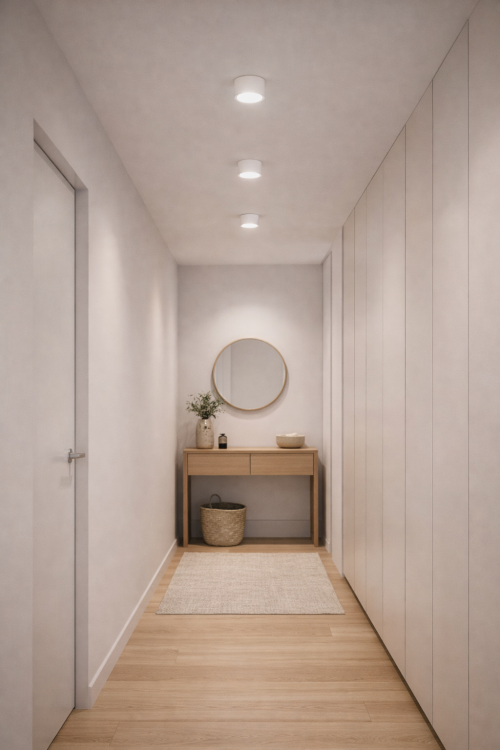 Biały spot natynkowy CYKLOP GX53 to minimalistyczna oprawa sufitowa do suchych pomieszczeń. Średnica 8,2 cm, wysokość 5 cm oraz solidne aluminium czynią ją idealnym rozwiązaniem do nowoczesnych aranżacji.