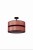 Nowoczesna lampa sufitowa COPPER 40 cm Duolla z czarno-miedzianym wykończeniem. Abażur z organzy wzmocniony folią daje miękkie światło. Źródło 1xE27 LED do 15W.