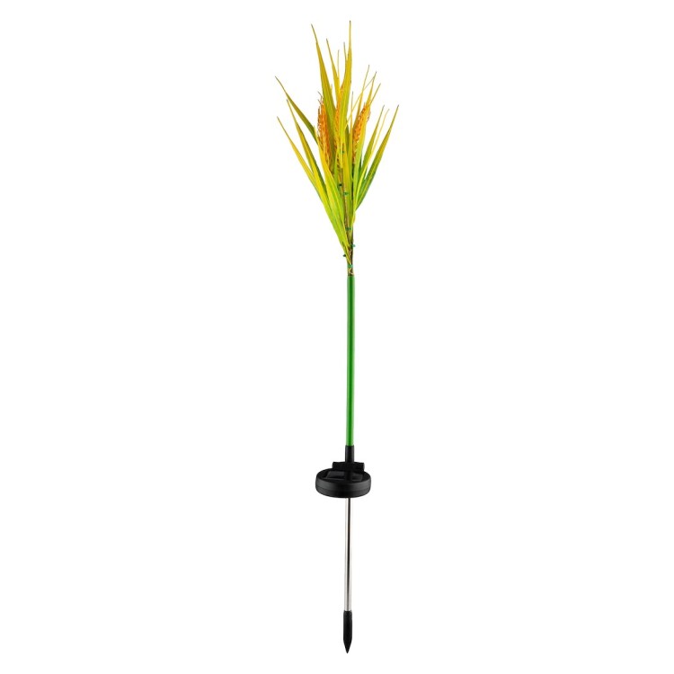 Lampka solarna Wheat LED 3000K IP44 to dekoracyjne oświetlenie ogrodowe inspirowane kłosem pszenicy. Ciepłe światło tworzy przytulny klimat, a zasilanie solarne zapewnia wygodę użytkowania bez kabli