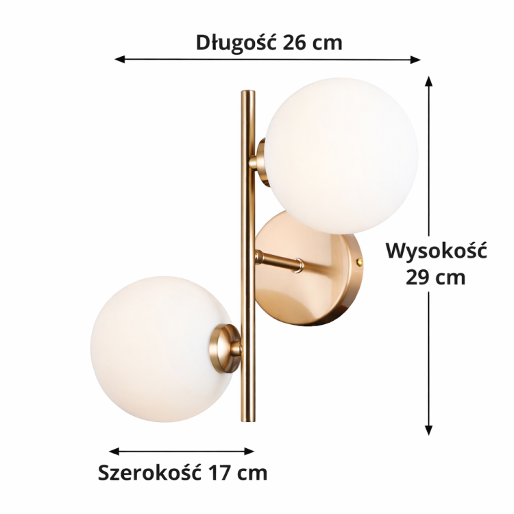 Lampa ścienna MIRELLIO Italux to idealne rozwiązanie do salonu i sypialni. Subtelne światło i elegancki design sprawiają, że kinkiet pełni funkcję zarówno dekoracyjną, jak i praktyczną.