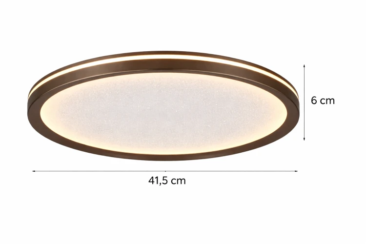 Lampa sufitowa ARTIZO LED 24W Italux z efektem gwiazd i barwą CCT. Nowoczesny plafon o średnicy 41,5 cm zapewnia równomierne światło i dekoracyjny efekt. Idealny wybór do stylowych wnętrz.
