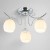 Stylowa lampa sufitowa ELLA 3xE27 chrom to połączenie elegancji i funkcjonalności. Szklane klosze, metalowa konstrukcja i kryształowy detal tworzą wyjątkową dekorację wnętrza i komfortowe oświetlenie.