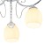 Elegancka lampa sufitowa ELLA chrom 3xE27 doskonale sprawdzi się w salonie i sypialni. Subtelne klosze z mlecznego szkła i dekoracyjny element kryształowy tworzą przytulną i stylową atmosferę.