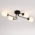 Lampa sufitowa czarna KING BLACK 4xE27 łączy styl i funkcjonalność. Cztery źródła światła zapewniają odpowiednią jasność, a opalowe klosze gwarantują miękkie, przyjemne oświetlenie.