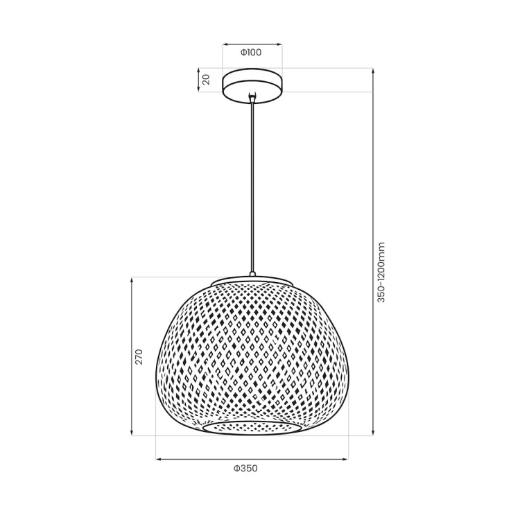 Lampa wisząca z plecionym kloszem bambusowym to modny element dekoracyjny do salonu. Tworzy ciepłe, rozproszone światło i wyjątkowy klimat we wnętrzu