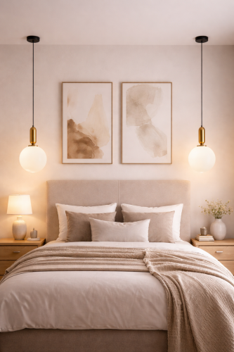 Nowoczesna lampa sufitowa ALDEVA 1xE27 Italux w kolorze brązu antycznego idealnie sprawdzi się nad stolikiem nocnym lub w salonie. Klosz kula z mlecznego szkła tworzy przytulny klimat i subtelne oświetlenie.