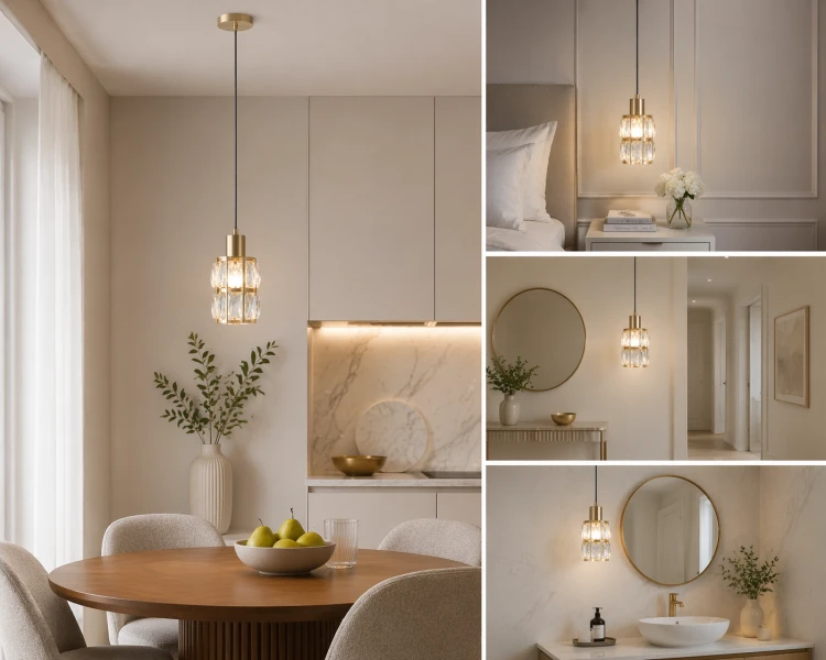 Elegancka lampa sufitowa ALMA Italux w kolorze złotym z kryształowym kloszem to idealne oświetlenie nad stół lub do sypialni. Oprawa E27 umożliwia dobór odpowiedniej żarówki LED.