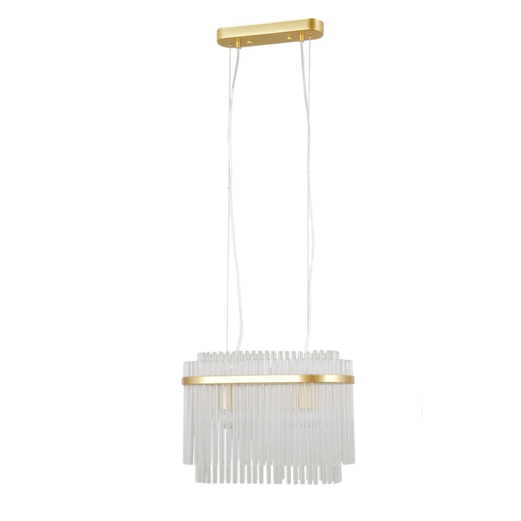 Lampa wisząca BONTE złota Italux to eleganckie oświetlenie nad stół do jadalni i salonu. Owalna forma, szklane klosze i złote wykończenie tworzą luksusowy efekt. 2xE27 pozwala dobrać idealną barwę światła do wnętrza.
