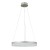 Lampa wisząca PANTAL 22W LED Italux srebrna z jednym ringiem. Nowoczesne oświetlenie do salonu, jadalni i kuchni, które zapewnia elegancki wygląd i równomierne światło.