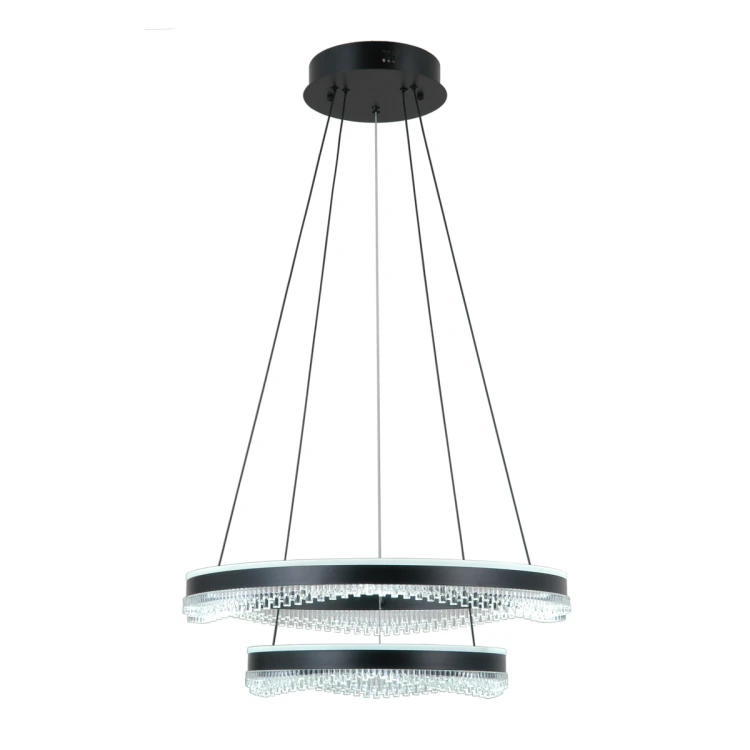 Lampa sufitowa MORTE 70W LED w czarnym kolorze to elegancki wybór do nowoczesnych wnętrz. Dwa ringi, zmiana barwy światła i wysoka wydajność 4900 lm gwarantują komfort i styl.