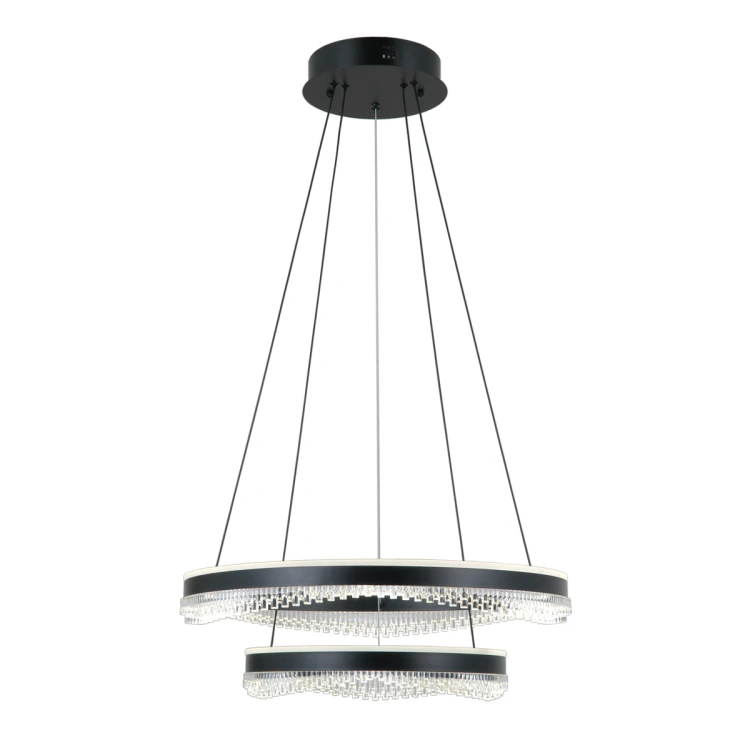 Lampa sufitowa MORTE 70W LED w czarnym kolorze to elegancki wybór do nowoczesnych wnętrz. Dwa ringi, zmiana barwy światła i wysoka wydajność 4900 lm gwarantują komfort i styl.