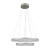 Nowoczesna lampa wisząca BARLO 36W LED w kolorze srebrnym to eleganckie 2 ringi z efektem kryształków. Oferuje 3700 lm oraz funkcję zmiany barwy światła (3000K/4000K/6000K). Idealna do salonu, jadalni i sypialni.