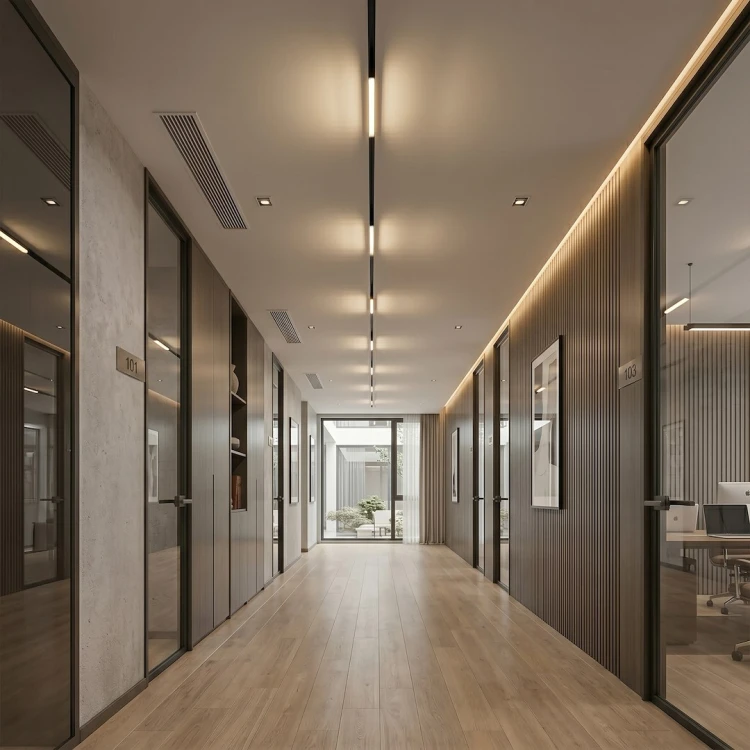 Elastyczny system oświetlenia szynowego 48V pozwala tworzyć spójne układy świetlne. Oprawa 15W LED zapewnia 1125 lm, szeroki kąt 110° i regulację barwy światła. Idealny do salonu, biura, kuchni i przestrzeni komercyjnych.